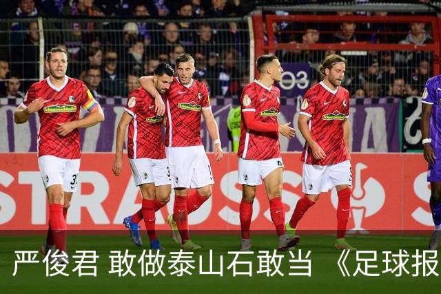 严俊君 敢做泰山石敢当 《足球报》的诞生